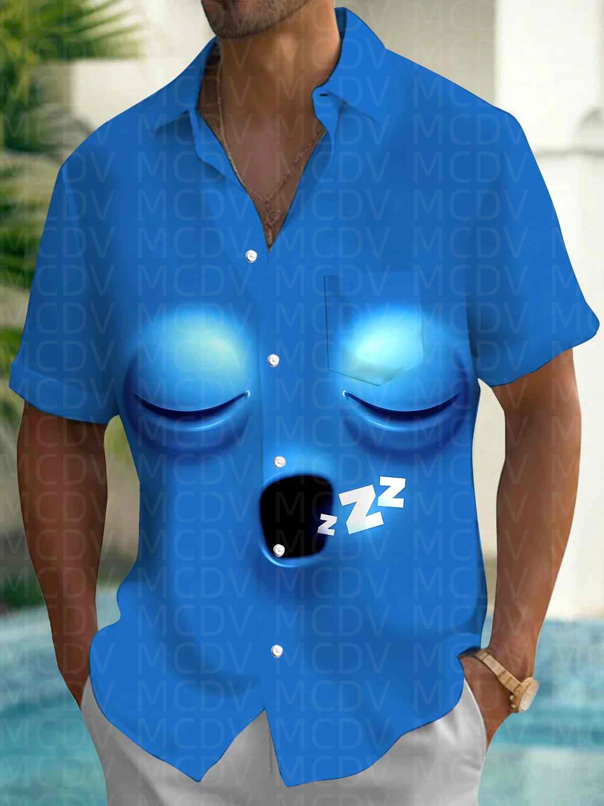 Shirt Camp Collar - Hawaiiaans overhemd voor heren met schattig