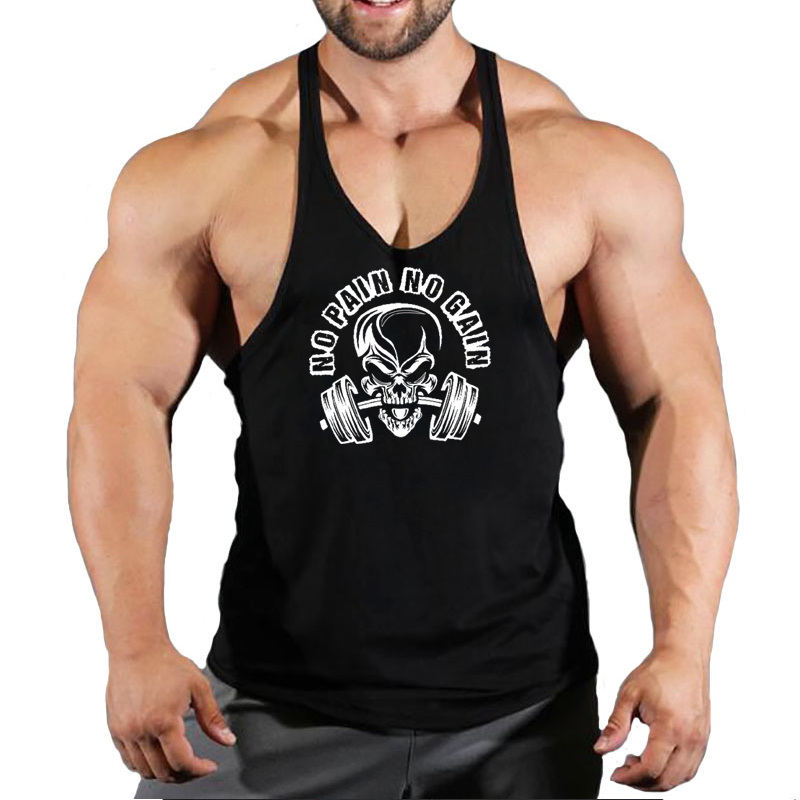 Tank Top Muscle - Nieuwe Hot Sale Heren Bedrukte Tanktop