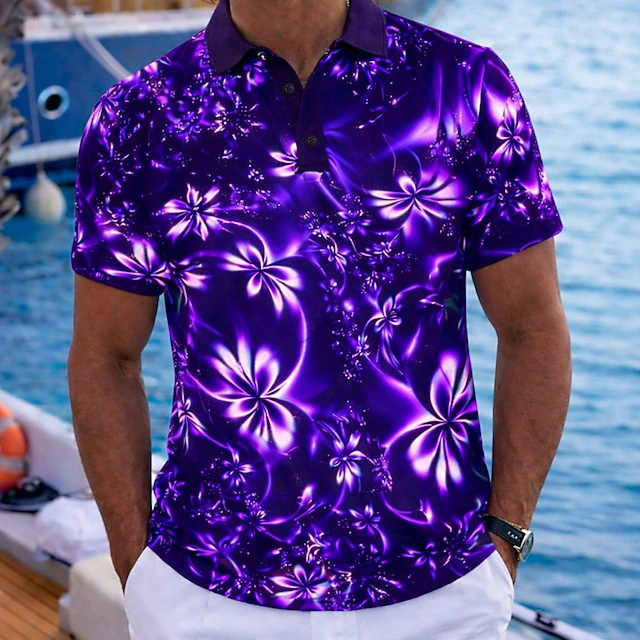 2026 Zomer Resort-stijl Groen  - Resort Shirt Floral recensie en prijs