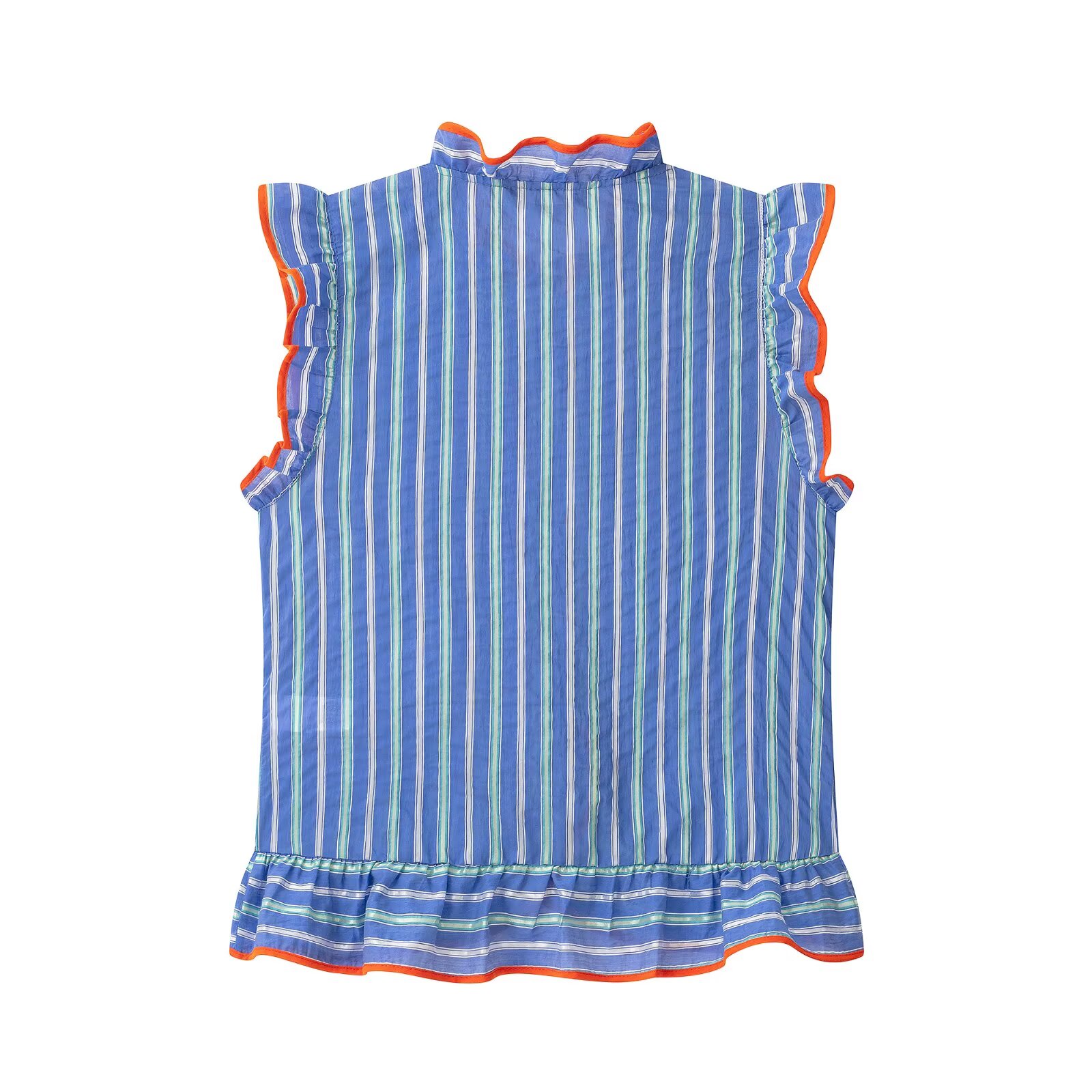 BSAY Dames kleurrijke gestreep - Shirt Camp Collar recensie en prijs